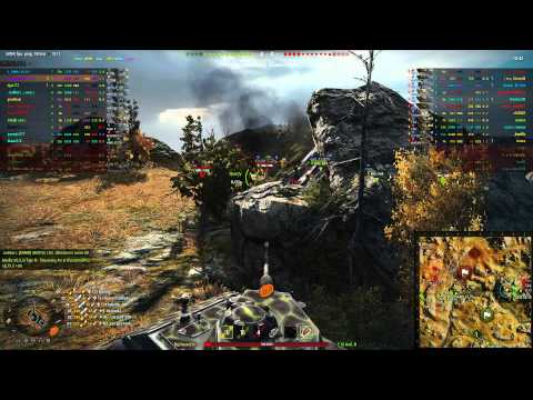 World of Tanks - E-50M - 8000 damage, 16432 WN8, Top Gun, Steel Wall, Ace