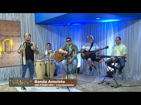 Banda Amuleto se apresenta no Programa Mariano em prévia do Abre Alas 14 01 2023