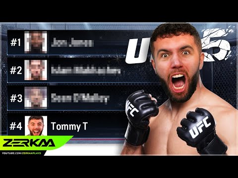 BECOMING A *RANKED* UFC FIGHTER (UFC 5 Career Mode #5)