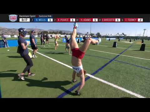 2020 CrossFit Games Event 4 - Handstand Sprint - Women