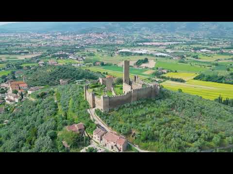 Montecchio Vesponi Tuscony Italy - DJI Mini 3 Pro 4k