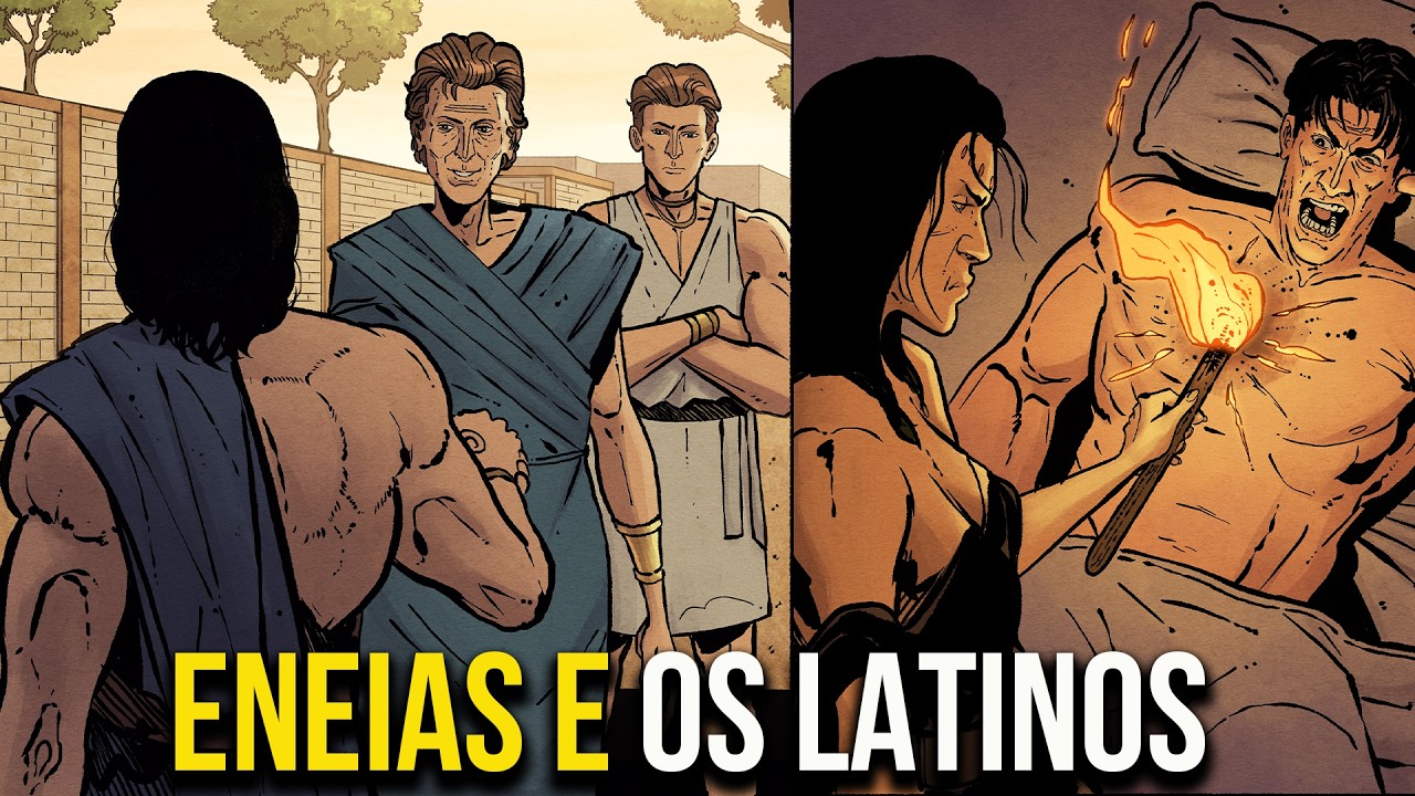 O Conflito entre Eneias e os Troianos com os Latinos - A Eneida - Ep 8