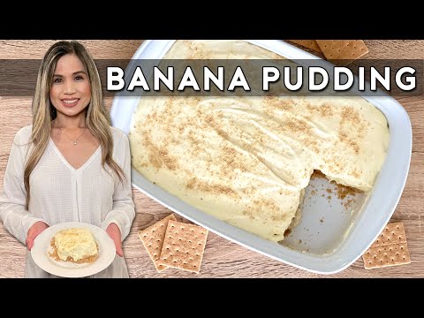 THE BEST BANANA PUDDING RECIPE | NO BAKE BANANA PUDDING DESSERT