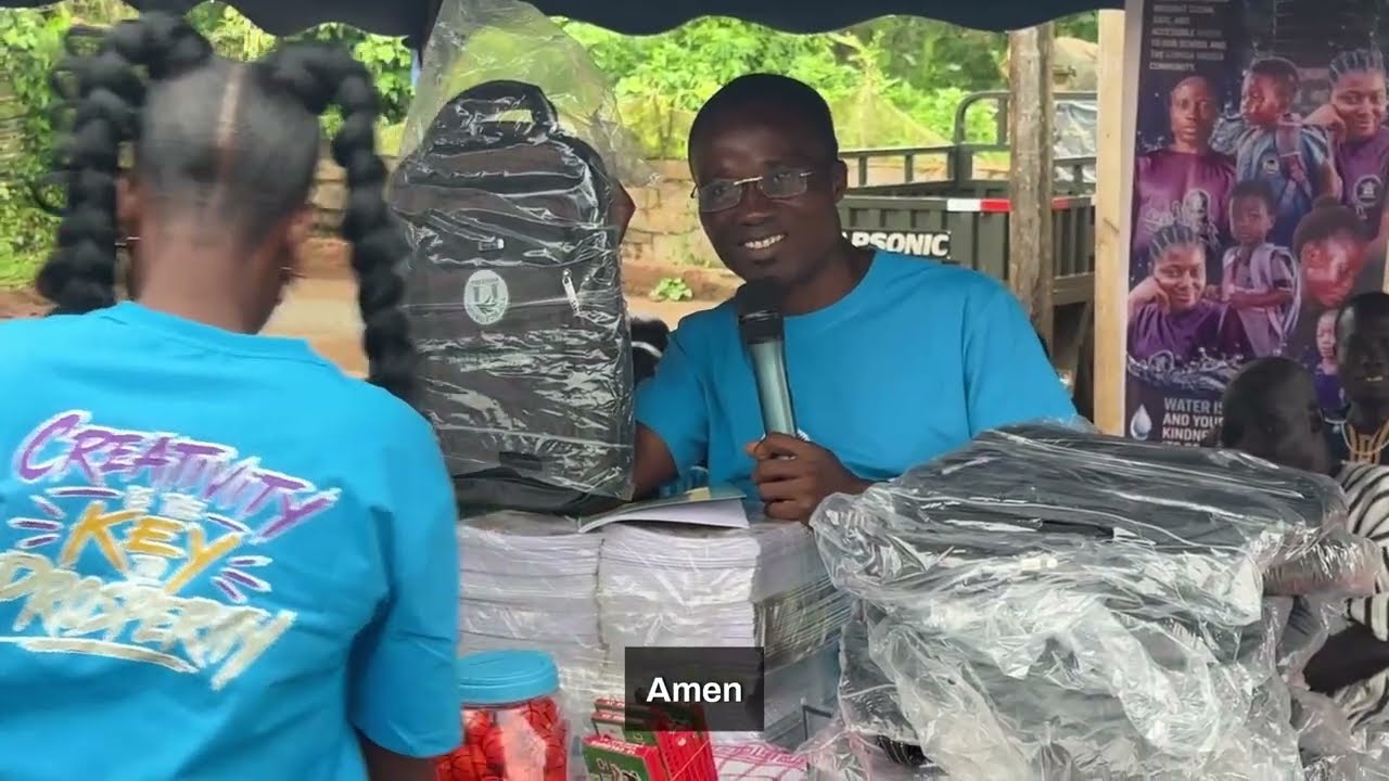 Uhuru for All Surprises Jusboa Foundation with School Supplies, Supporting Education in Gomoa Wassa