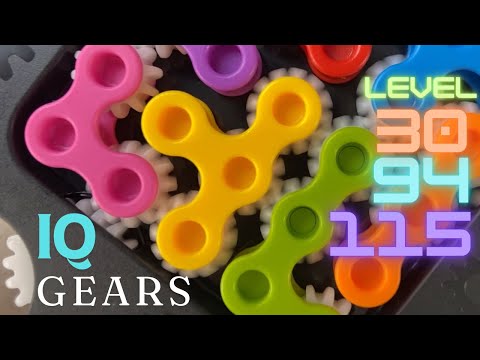 Pack the pieces to twist the IQ Gears.