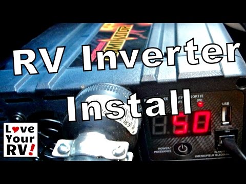 1000W Pure Sine Wave Inverter - RV install