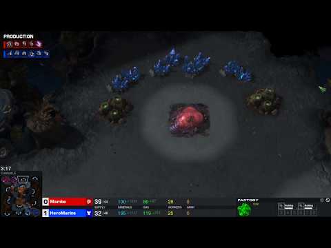 HeroMarine vs Mamba | WCS Valencia | Game 2 | TvZ | Starcraft II