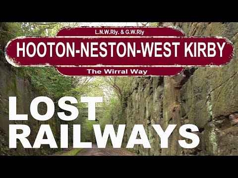 Hooton - West Kirby. Lost railway lines of Merseyside. The Wirral Way