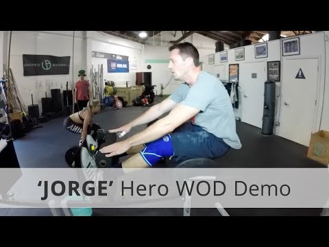 "JORGE" CrossFit Hero WOD Demo - 13:17 Rx+