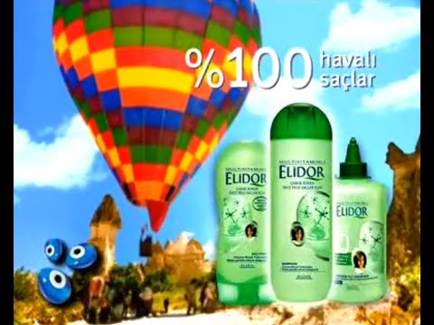 Elidor Volume-Boost Serisi "Air Balloon" 20s - Türkiye, 2004