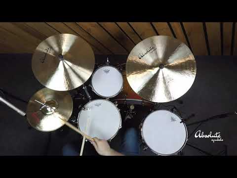 13.5" Absolute Cymbals Custom Shop Hi Hat 1008/1442 grams