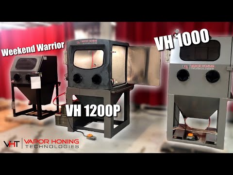 Comparing Weekend Warrior, New 1200P & VH1000 - Vapor Honing Technologies