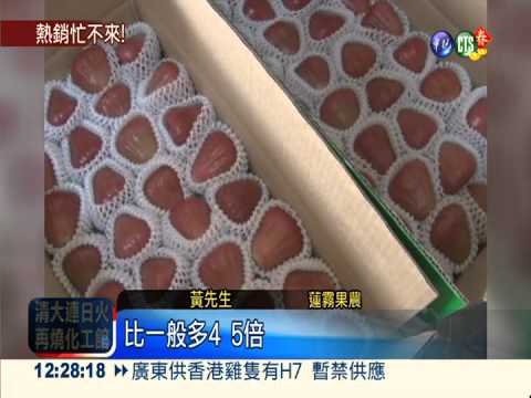 蓮霧禮盒好搶手 果農忙到沒空睡!