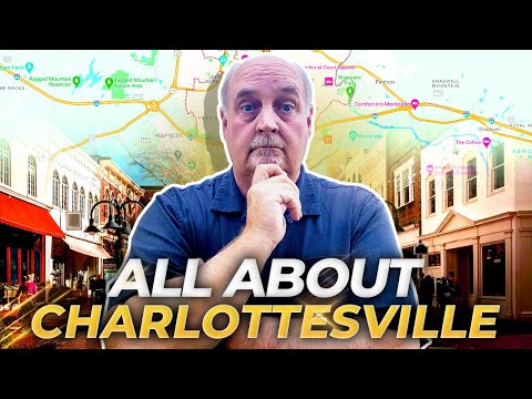 Charlottesville Virginia: Map Tour In Virginia's Charming City 2023 | Living In Charlottesville VA