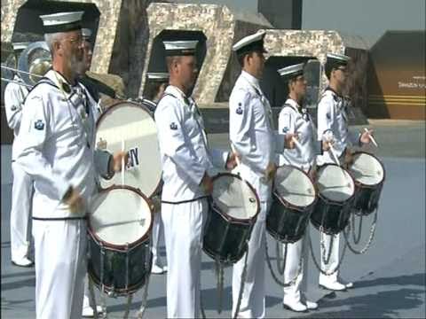 A Naval Salute in Abu Dhabi