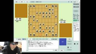【将棋俱楽部24】今日は普通に振り飛車にしてみた。。自分なりに工夫はしてみたけどね。。