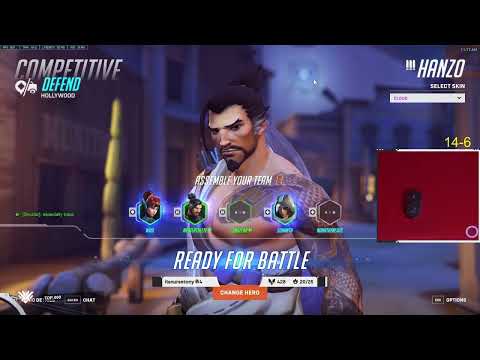 GALE HANZO + ASHE + TOP 500 GAMEPLAY OVERWATCH 2 SEASON 4