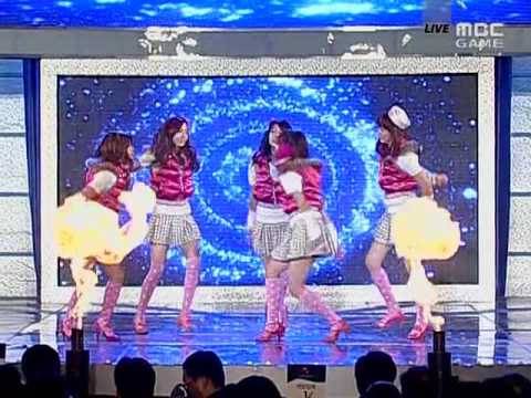 081216 KARA Pretty Girl 2008 Korea Game Award
