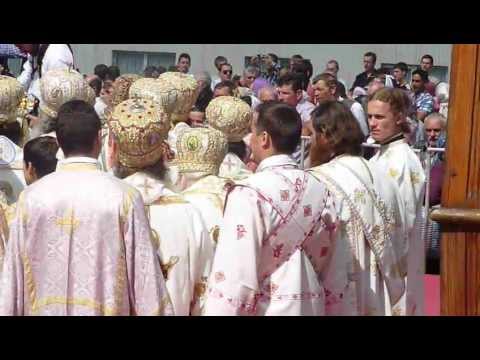 Procesiune cu Moastele Sfantului Ierarh Glicherie Marturisitorul