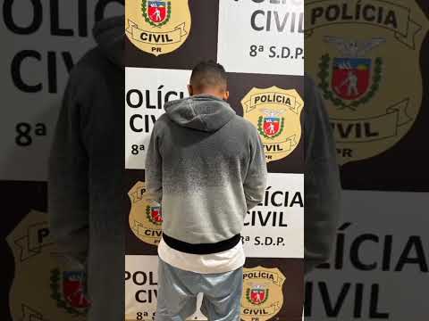 HOMEM DE 24 ANOS É PRESO PELA POLÍCIA CIVIL POR TRÁFICO DE DROGAS NA CIDADE DE TAMBOARA (PR)
