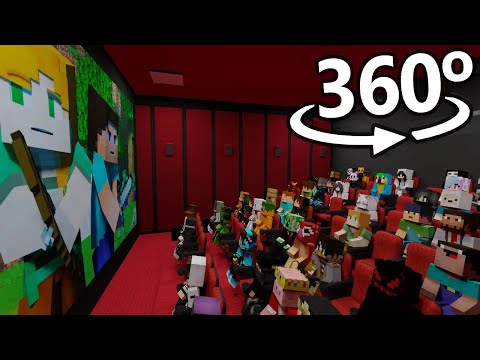 Mind-Blowing 4K/VR Minecraft Animation in 360°!