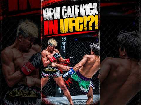 THIS IS GOING TO BE THE NEXT CALF KICK IN UFC?!? #ufc #shorts #mma
