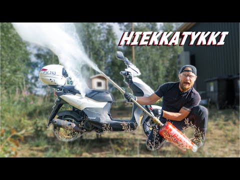 Mopon hiekkapuhallus FAIL BMA