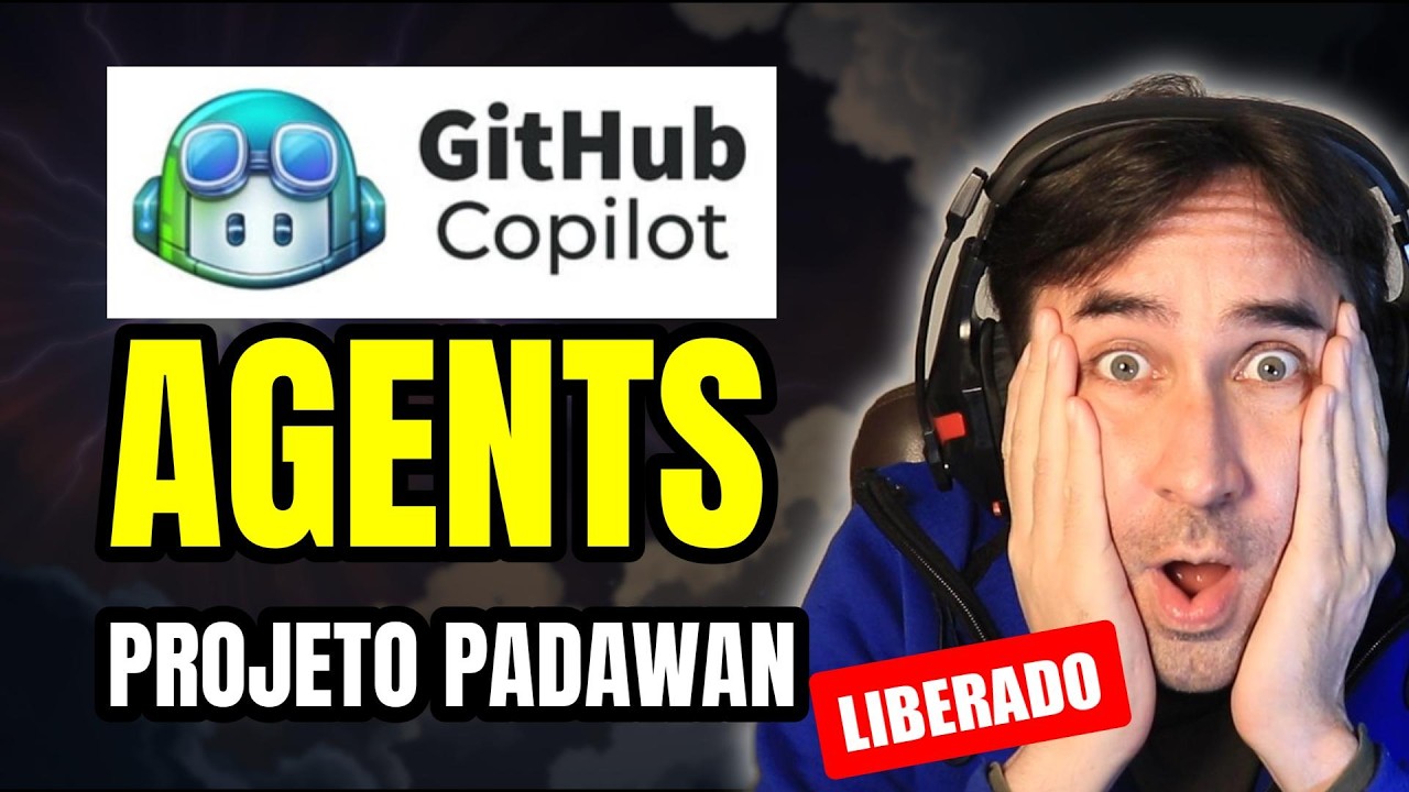Como Usar Agentes no GitHub Copilot Grátis do VS Code Insiders e Projeto Padawan Integra com GitHub
