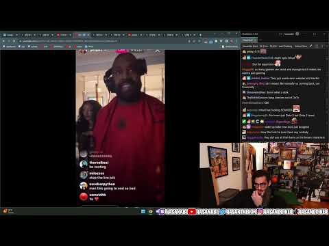 NEW KANYE ALBUM DROP!  NEW ANTISEMITISM DROP! Hasanabi Stream 12/15/23