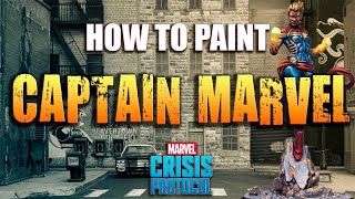 Sorastro's Marvel: Crisis Protocol Painting Guide Ep.5 - Captain Marvel