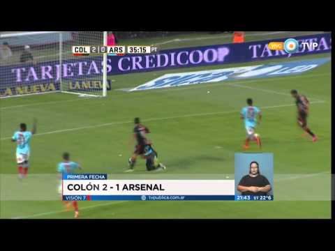 Visión 7 - Colón 2 - 1 Arsenal