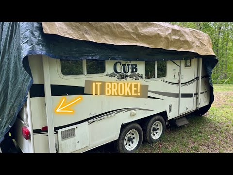 RV Awning Slider Arm Broken (DIY Fix)