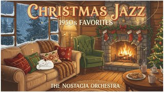 Cozy 1950s Christmas Jazz ❄️ Music from Another Room to Sleep/Study