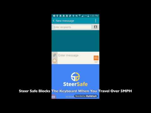 Steer Safe Driving App Video
