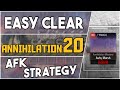 Annihilation 20 - Ashy Marsh | AFK Strategy |【Arknights】