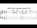 015-Two's Company (page 118) music sheet