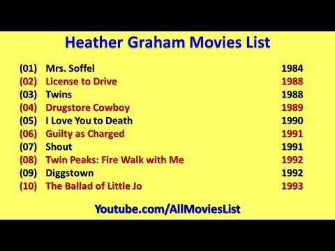 download lagu mp3 mp4 Heather Graham Movie Roles, download lagu Heather Graham Movie Roles gratis, unduh video klip Heather Graham Movie Roles
