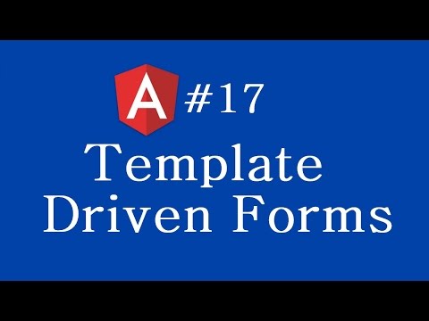 Angular 2 Tutorial 17 Template Driven Forms
