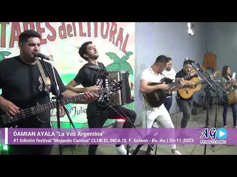 DAMIAN AYALA EN VIVO Bs. As. | #1 Edición Fiesta "Mojando Camisa" CLUB EL INCA 20-11-2023
