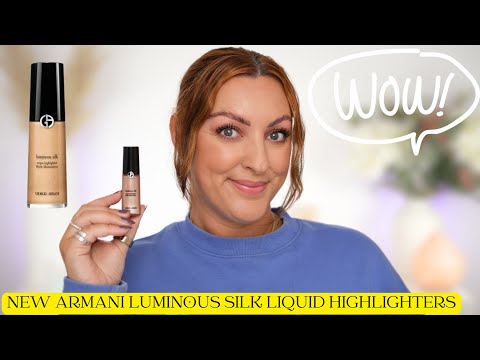 ARMANI LUMINOUS SILK LIQUID HIGHLIGHTERS | Are They As Good As The BLUSHES?