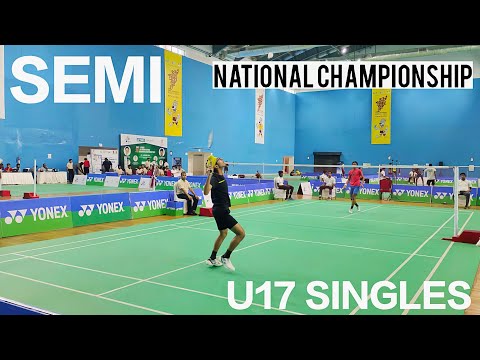 SEMI | U17 SINGLES NATIONAL CHAMPIONSHIP TN | JAGSHER SINGH V/S PRATEEK
