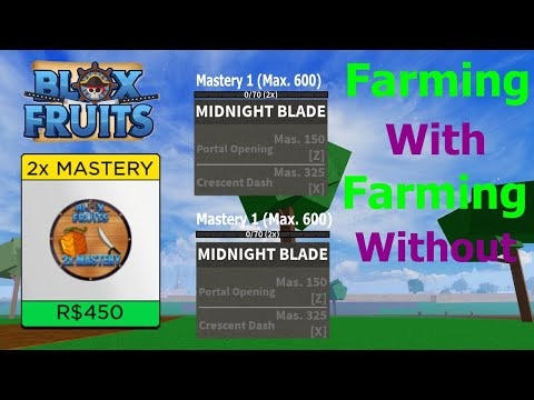 Blox fruits 2x mastery showcase How good is 2 x mastery gamepass