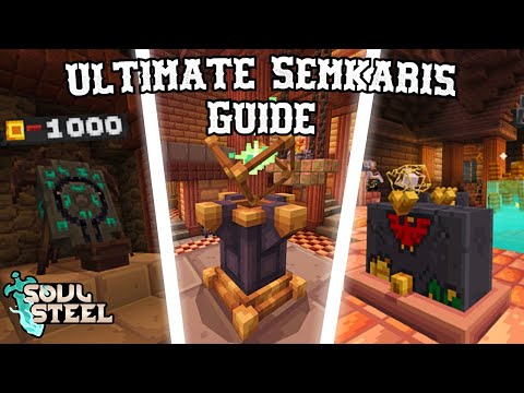 How to Solve EVERY Puzzle in Semkaris Minecraft SoulSteel… All Locations!