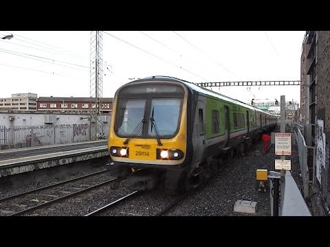 IE 29000 and 8510 Class Trains - Grand Canal Dock, Dublin