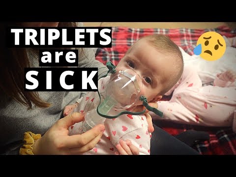 A Day in the Life with Sick Identical Triplets