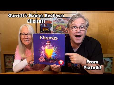 Garrett's Games Reviews: Elixirus from Piatnik