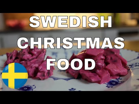 BEETROOT SALAD RECIPE ( SWEDISH VERSION ) -  RÖDBETSSALLAD -  SWEDISH CHRISTMAS FOOD | EPISODE 3