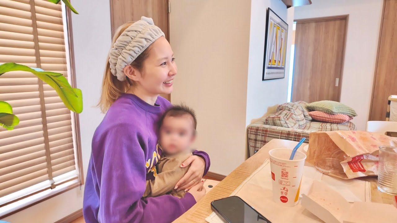 8ヶ月ぶりに更新😇てりたま食べながらゆるトーク🌸🍔