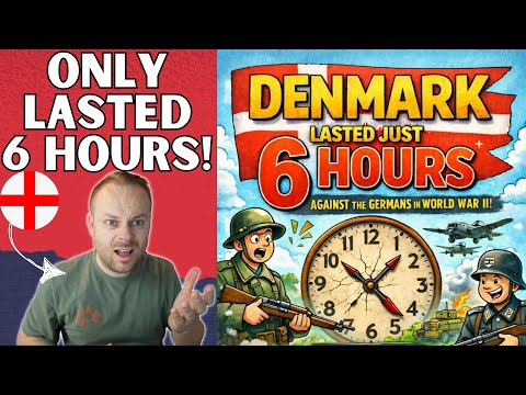 Englishman Reacts to... The Six Hour War 1940 German Invasion of Denmark  (6 Hours in 6 Minutes)