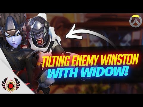 Tilting The Enemy Winston with Widowmaker!